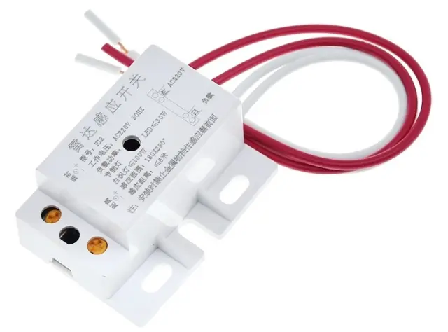 220V AC 50Hz Auto Infrared Sensor Switch PIR — šifra 24663 | Kelco