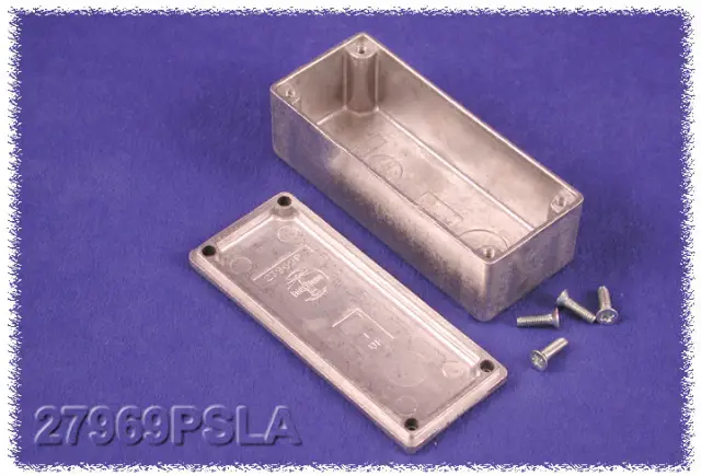 Kutija, Alu, 92x38x27mm, Hammond, Canada — šifra 13030 | Kelco