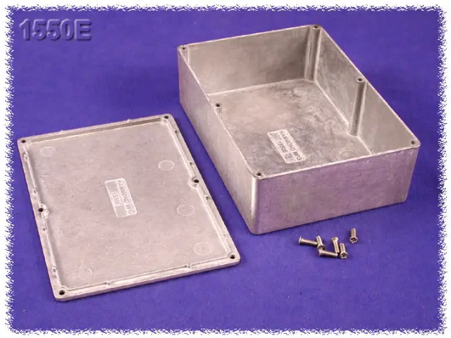 Kutija, Aluminijumska, livena, 171x121x55mm — šifra 20392 | Kelco
