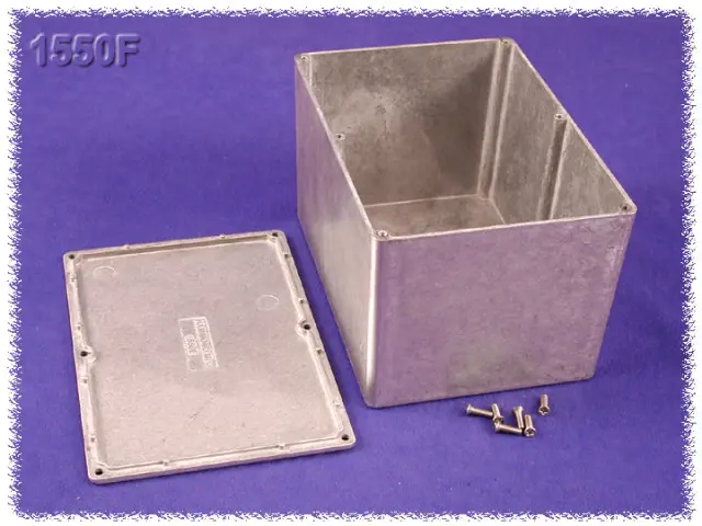 Kutija, Aluminijumska, livena, 171x121x105mm — šifra 20393 | Kelco