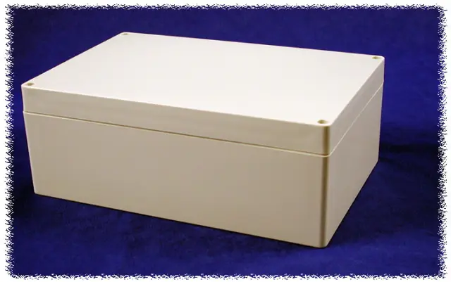 Kutija, ABS, siva, 240x160x90mm, Hammond, Canada — šifra 13633 | Kelco — slika 2
