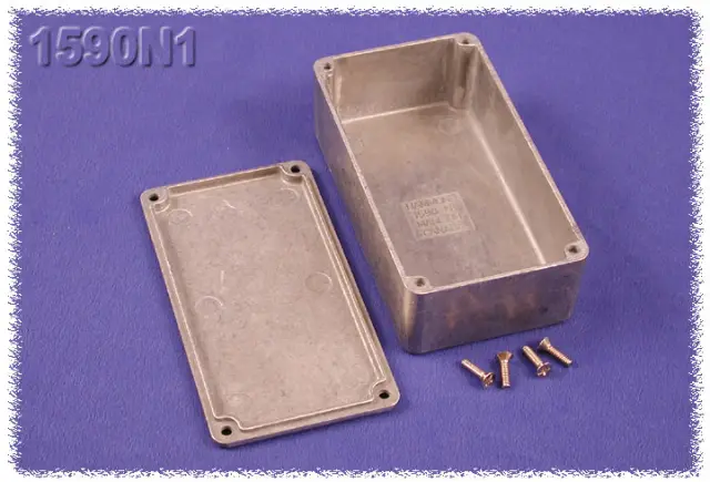 Kutija, Alu, Hammond, 121,1x66x39,3mm — šifra 14040 | Kelco