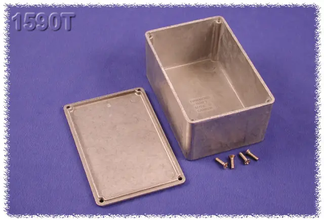 Kutija, Alu, Hammond, 120,5x79,5x59mm — šifra 14048 | Kelco