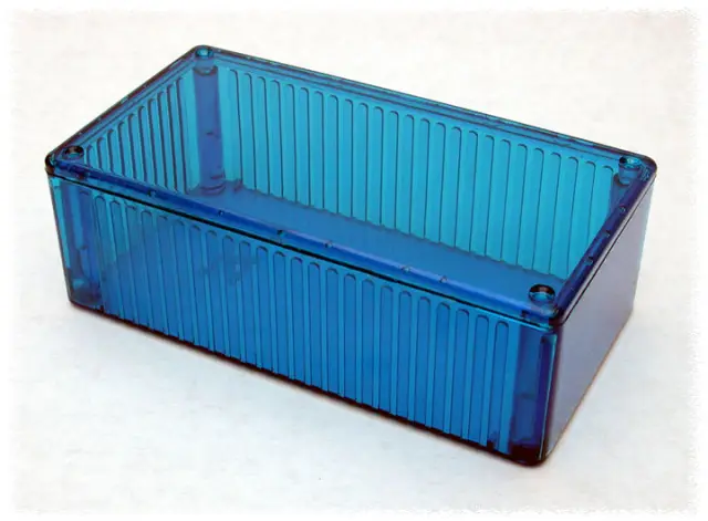 Kutija, ABS, 150x80x50mm, ICE BLUE, Hammond, Canada — šifra 14059 | Kelco