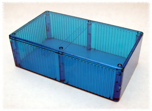 Kutija, ABS, ICE BLUE, 191x110x61mm, Hammond, Canada — šifra 14060 | Kelco