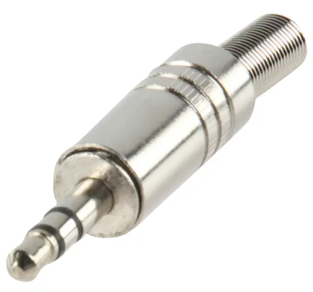 Muški, 3.5mm, stereo, metalni — šifra 2802 | Kelco