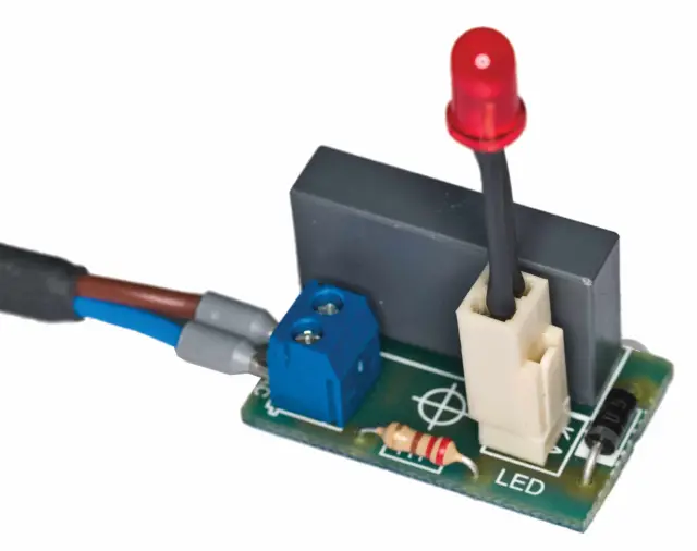 RK 3145 LE dioda na 230V AC — šifra 2923 | Kelco