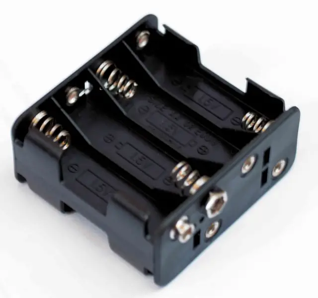 Baterijsko kućište, 8 X AA/LR06/R6/PENLIGHT, T600 — šifra 3243 | Kelco