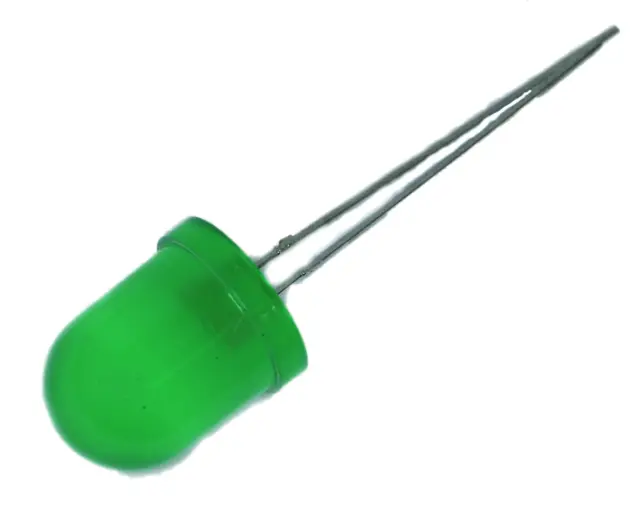 LED 10mm, Zelena, Kingbright, — šifra 4969 | Kelco
