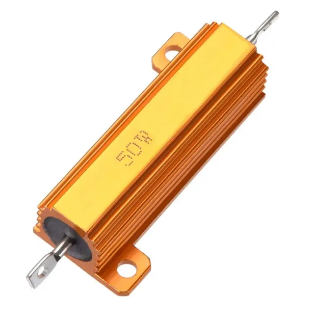 Otpornik, žičani, 50W, aluminijumsko kućište, 5Ω — šifra 20548 | Kelco