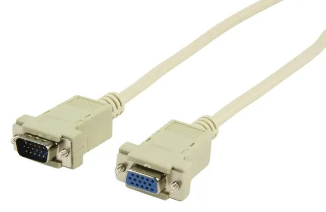 Kabl, za monitore, DSUB 15 muški HD na DSUB 15 ženski HD, 1.8 metara — šifra 5111 | Kelco