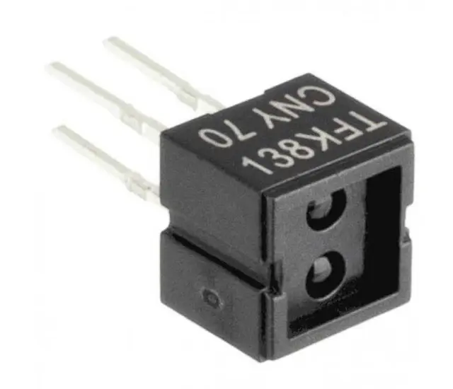 Reflective Optical Sensor with Transistor Output, 950nm, — šifra 5211 | Kelco
