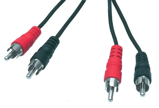Kabl, 2 X RCA muški na 2 X RCA muški, 2 metra — šifra 5677 | Kelco