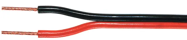 Kabl za zvučnike, crveno/crni, 2 X 0.50mm², CCA (bakrom obložen aluminijum) — šifra 5679 | Kelco