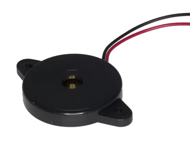 Piezo element, bez oscilatora, 30mm, žica, 2.8kHz 90db — šifra 6465 | Kelco