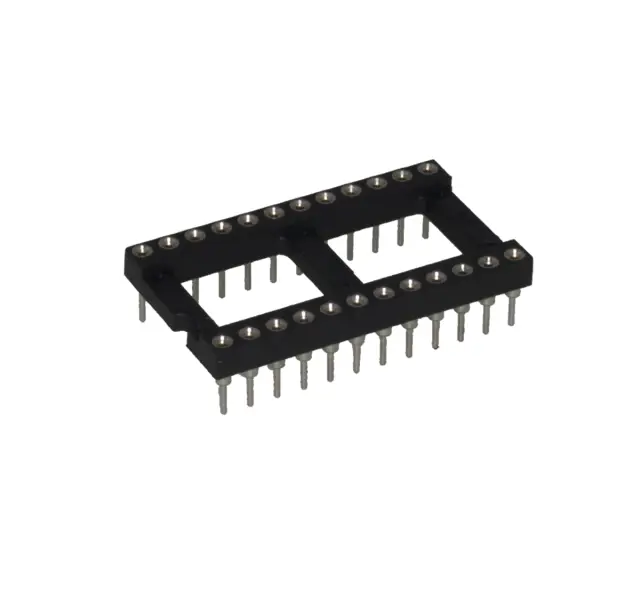 IC podnožje 24 pina, pozlaćeno, "professional", širina 15.24mm — šifra 71 | Kelco