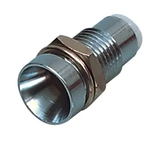 Kućište, metalno za LED 5mm, reflektorsko, — šifra 7436 | Kelco
