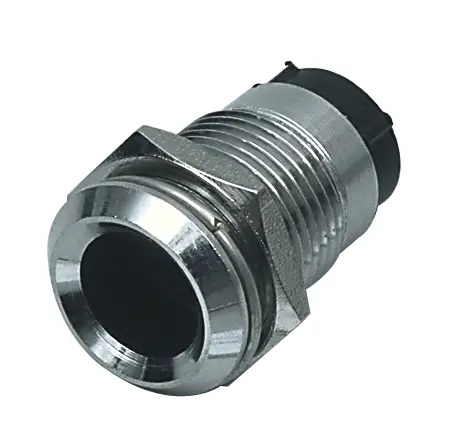 Kućište, metalno za LED 8mm, ispupočeno, — šifra 7444 | Kelco