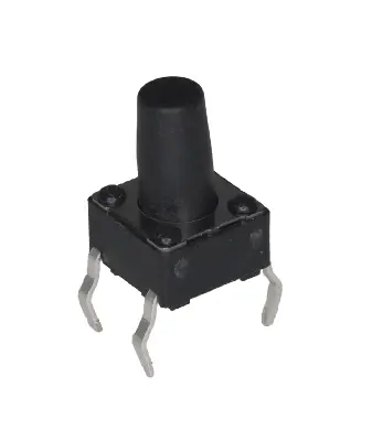 Mini-Taster, 6x6mm, 4 pina, za print montažu, H=9.5mm, sila pritiska 1N — šifra 8669 | Kelco