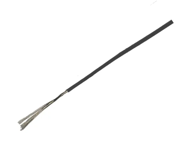 Provodnik, bakarni, licnasti, LIY-V, 1 X 0.14mm², crni — šifra 8716 | Kelco
