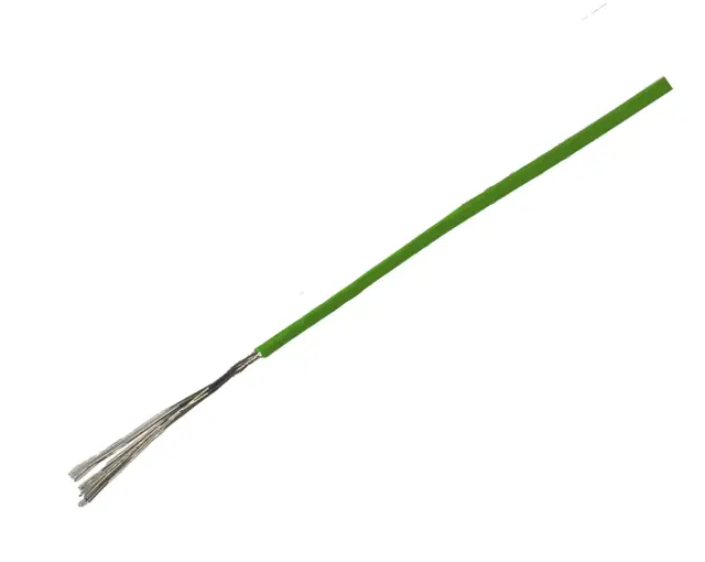 Provodnik, bakarni, licnasti, LIY-V, 1 X 0.14mm², zeleni — šifra 8719 | Kelco