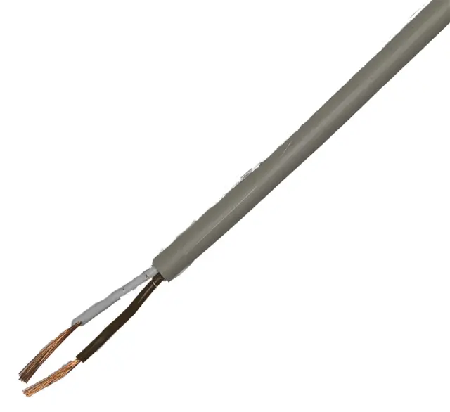 Provodnik, bakarni, LiYY, okrugli, 2 X 0.14mm², sivi, neoklopljeni — šifra 8724 | Kelco