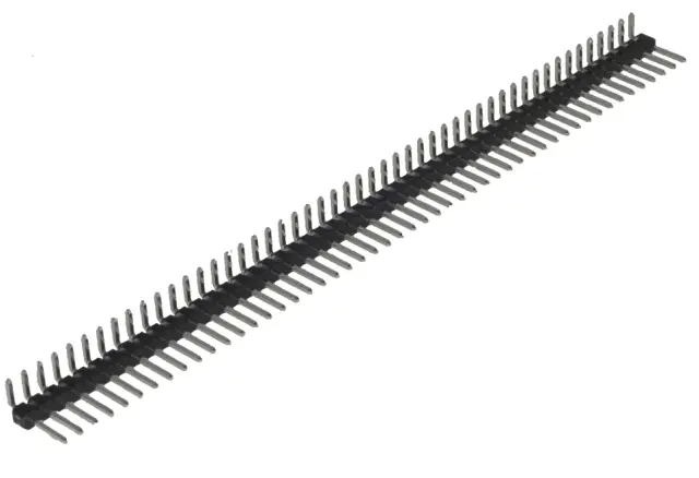 Letvica, Pin Header, 50 pina, pod uglom 90°, raster 2.54mm — šifra 9094 | Kelco