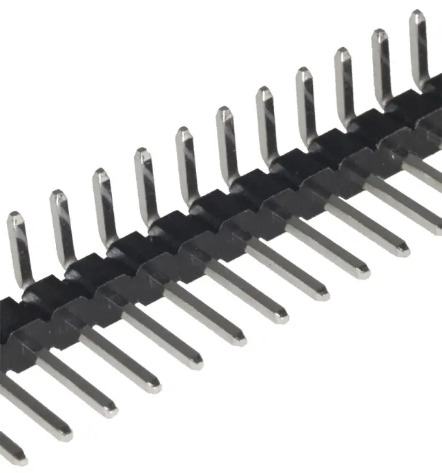 Letvica, Pin Header, 50 pina, pod uglom 90°, raster 2.54mm — šifra 9094 | Kelco — slika 2