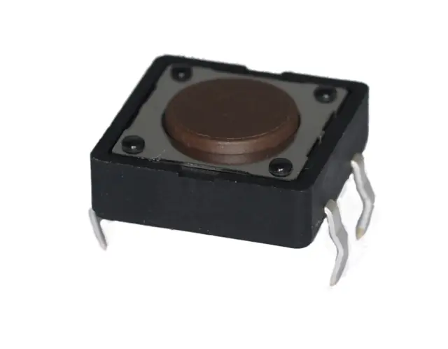 Mini taster, 12x12mm, 4 pina, za print montažu, H=4.3mm, sila pritiska 1.6N — šifra 9117 | Kelco