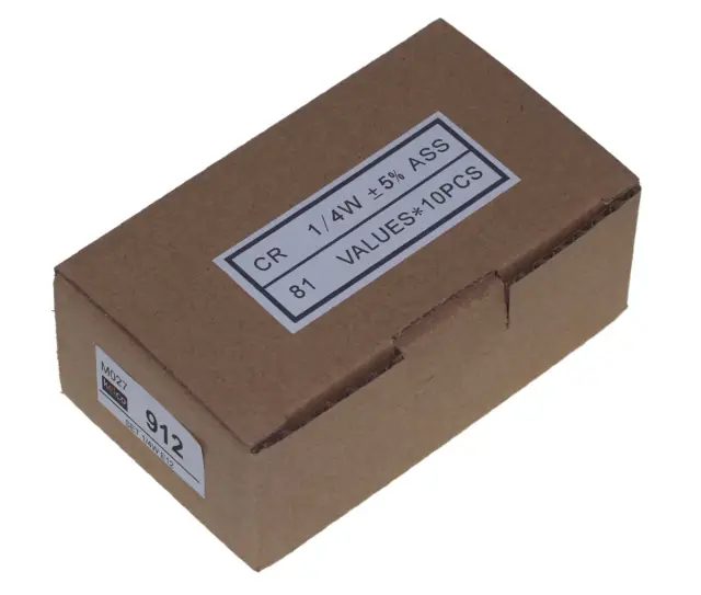 Set otpornika 1/4W, E12, 56 vrednost X 10 komada, 5% — šifra 912 | Kelco — slika 2