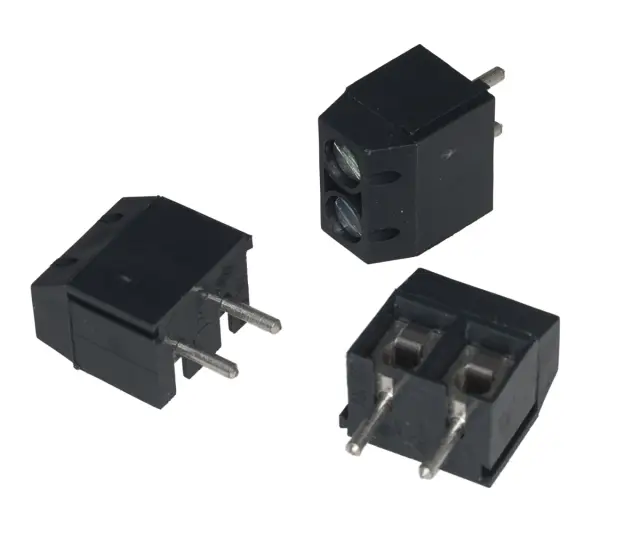 Redna stezaljka, 2-pol, 250V, 1.5mm2, siva, RM5 — šifra 9755 | Kelco