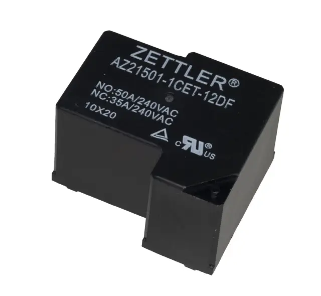 Relej, 1 X ON/OFF, SPDT, 50A, 12V, 96Ω, Zettler, 5pina — šifra 20853 | Kelco