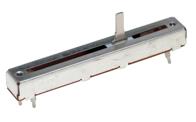 Šiber, hod 60mm, mono, 10KΩ, 500mW, 20%, linearni — šifra 19011 | Kelco