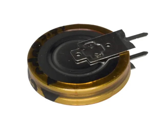 Elko, Gold Cap, 85°C, 0.22F, 5.5V, vertikalna PCB montaža, Eaton,  KR-5R5V224-R, 11,5X12,7mm — šifra 10914 | Kelco