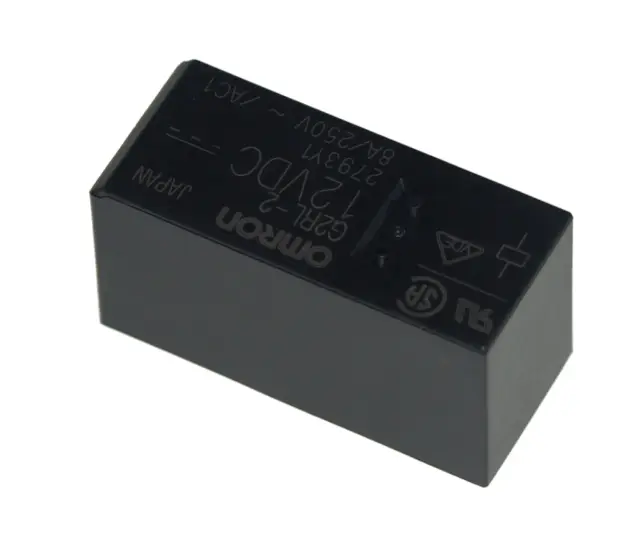 Relej, 2 X ON/OFF, DPDT, 8A, 12V, 360Ω, Omron — šifra 10670 | Kelco