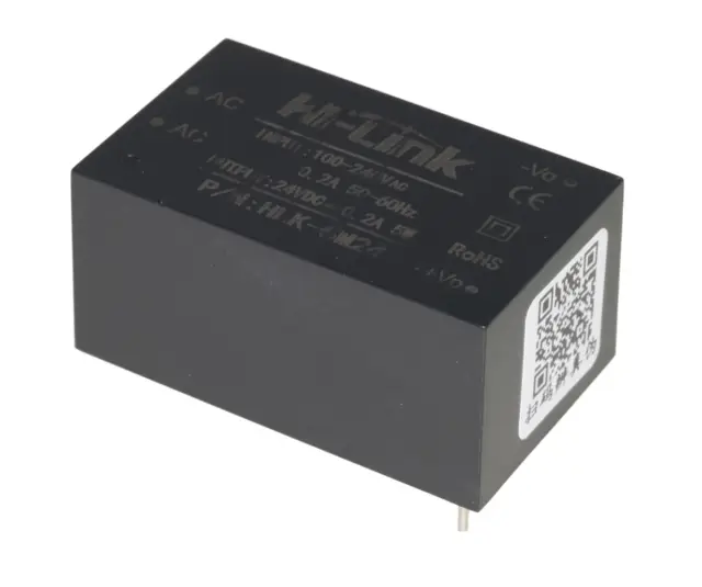 AC/DC konverter modul, HLK-5M24, Ulaz 90-240VAC, Izlaz 24V/220mA, 5W — šifra 23750 | Kelco