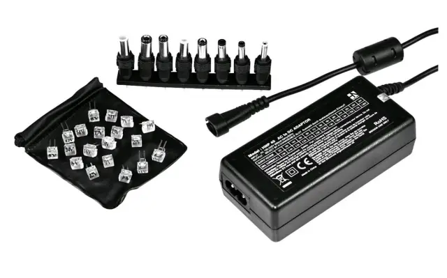 Adapter, stoni, 90-264VAC na 9 - 24V DC, 3.3A, 60W — šifra 15603 | Kelco