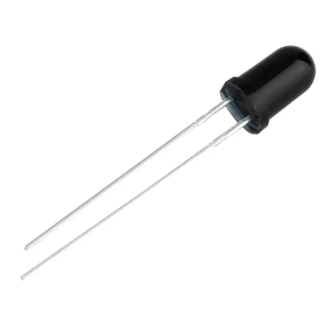 Infra crvena LED, 3mm, prijemna, 940nm, tamna, 1.1-1.4V, 20mA, 90°, — šifra 17851 | Kelco