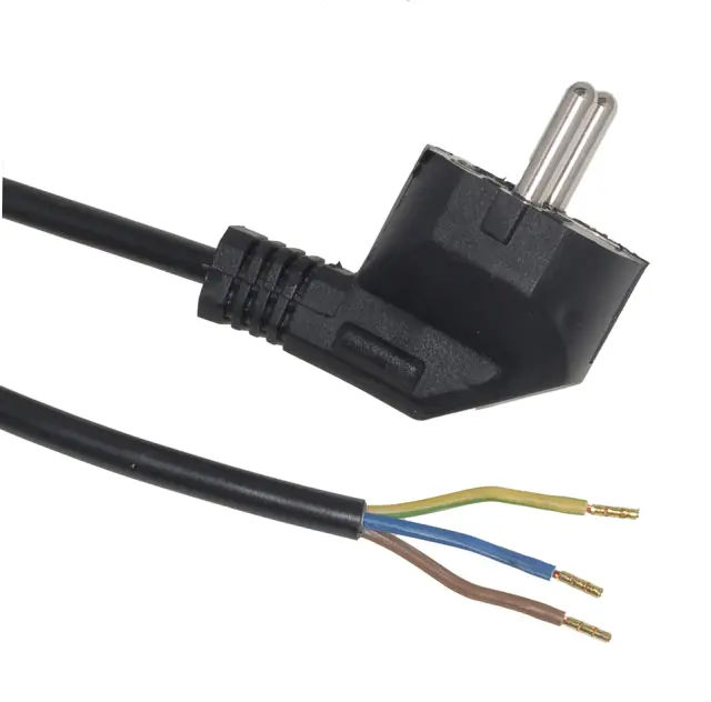 Kabl, šuko, 3 X 0.75mm², 3 metra, crni — šifra 15363 | Kelco