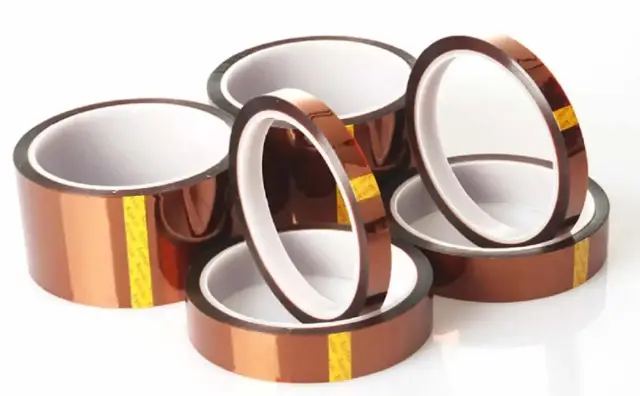 Termo traka, izolaciona, poliamid, max 300°C, širina 10mm, 30 metara dužina, 0.06mm debljina — šifra 21759 | Kelco