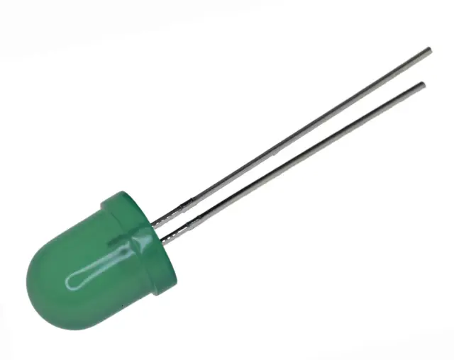 LED, 10mm, Zelena, 515nm, — šifra 17578 | Kelco