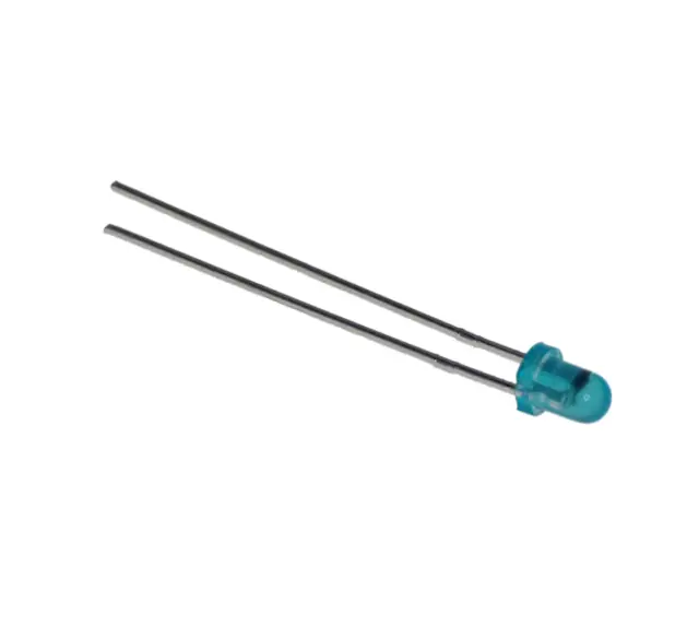 LED 3mm, plava, 455nm, blink, — šifra 20333 | Kelco