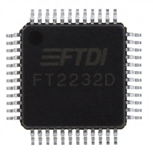 Single chip USB dual channel serial / parallel ports, LQFP48 — šifra 14826 | Kelco