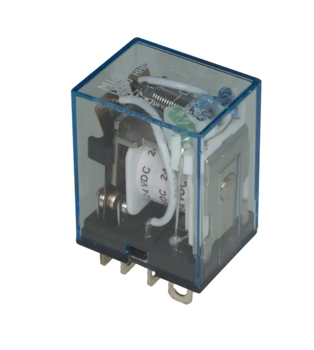 Relej, 2 X ON/OFF, DPDT, 10A, DC24V — šifra 20666 | Kelco
