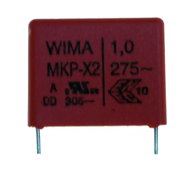 Kondenzator, metalizirani polipropilen, MKP X2, 305V AC, 2.2µF, RM27.5, Wima — šifra 16914 | Kelco — slika 2