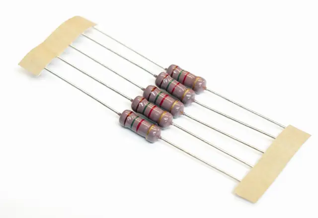 Otpornik, ugljenoslojni, 1W, 5%, 16x3mm, 2K2 — šifra 467 | Kelco
