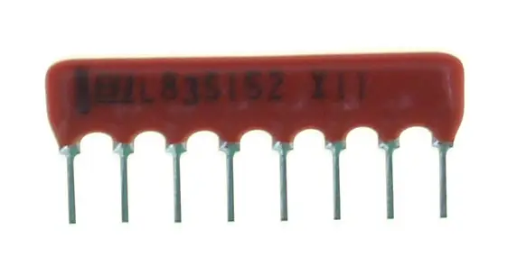Otpornička mreža, Y, paralelna, 8pin, 4otp, 470KΩ — šifra 11314 | Kelco