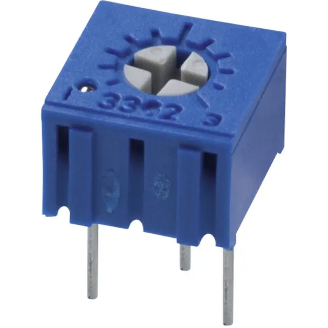 Trimer potenciometar, 3362P, 10%, 0.5W, 200Ω (101) — šifra 21740 | Kelco