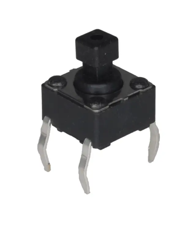 Mini-Taster, 6x6mm, 4 pina, za print montažu, H=7.3mm, sila pritiska 1N — šifra 10096 | Kelco