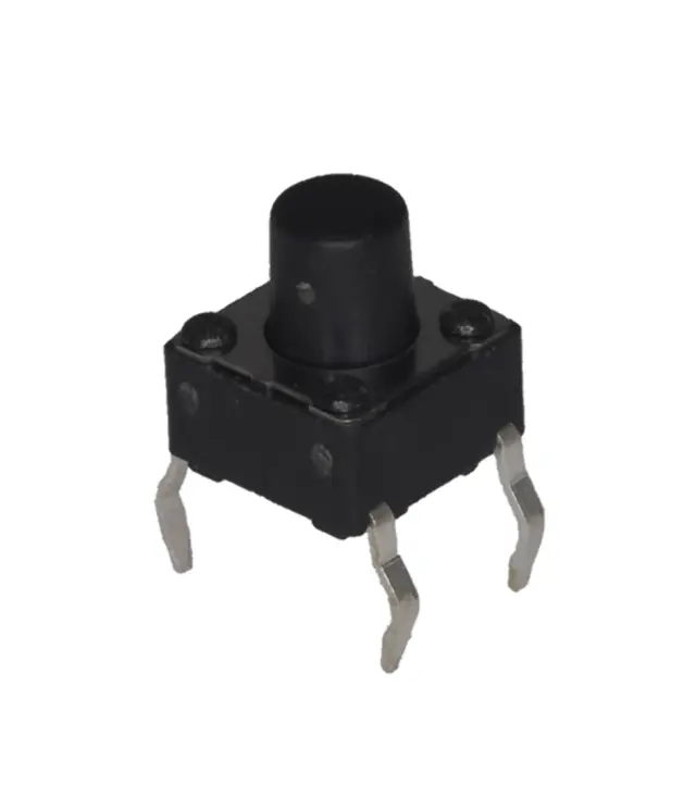 Mini-Taster, 6x6mm, 4 pina, za print montažu, H=7.0mm, sila pritiska 1N — šifra 8666 | Kelco